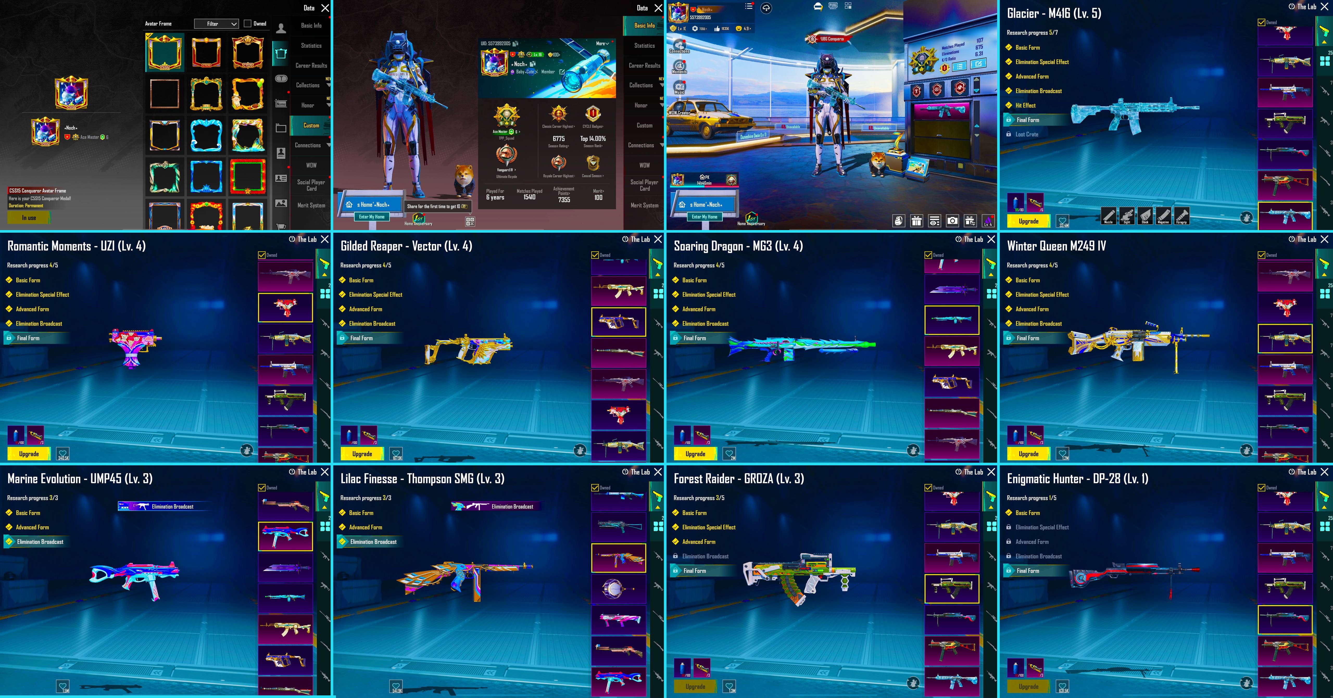 Account pubg តម្លៃ105$